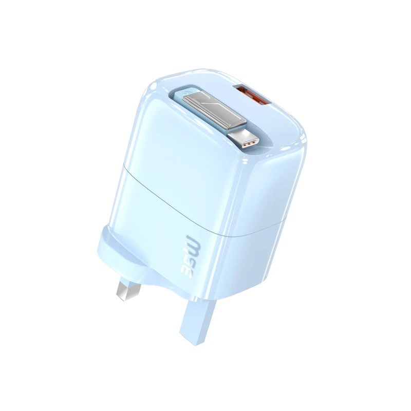 Gan Charger With Retractable Cable